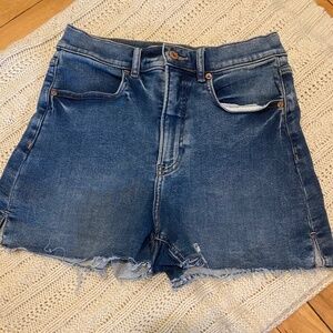 Express High waisted Denim Shorts